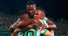 Nacional goleó al América en el Atanasio. FOTO MANUEL SALDARRIAGA