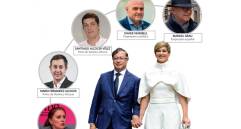 La exprimera dama Verónica Alcocer tuvo un rol destacado en el primer año del gobierno Petro, mientras varios de sus allegados estuvieron cerca del poder. Foto: Presidencia. 