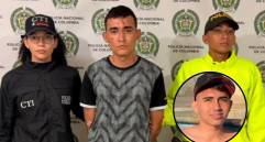 El CTI y la Policía durante la captura de Diego Esteban Raigoza Osorio, sospechoso de asesinar a Gabriel Arenas. Foto: Cortesía