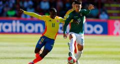 Último encuentro entre Colombia y Bolivia por las eliminatorias del Mundial 2026. Foto: GETTY