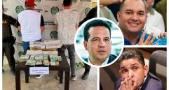 El caso impacta la campaña al Senado de Daniel Restrepo Carmona (arriba), respaldada por Carlos Andrés Trujillo (centro), mientras autoridades y partido anuncian indagaciones. El secretario de la Cámara (abajo) no se ha pronunciado. FOTO: POLICÍA/ARCHIVO PARTICULAR/COLPRENSA
