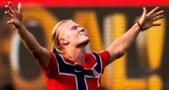 Erling Haaland es el goleador de Noruega en el Mundial con 7 tantos. FOTO: X Erling Haaland