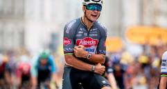 El ciclista neerlandés Mathieu Van der Poel ganó la segunda etapa de Tour de Francia en su carrera deportiva. La anterior se remontaba a 2021. FOTO: TOMA DEL X DE @LeTour
