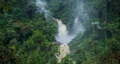 Vista de los Chorros de Tapartó. Foto: Cristina Rodríguez.