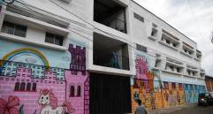 Así quedó la Institución Educativa Aura María Valencia de Hispania tras su renovación por $347 millones. FOTO: Cortesía