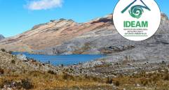 Autoridades ambientales confirmaron la desaparición del glaciar de los Cerros de la Plaza. Foto: Daniel Castillo (Ideam) y Colprensa