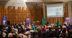 Imagen de referencia de una premiación de “Estímulos a los Talentos y Liderazgos de las Mujeres de Medellín 2026”. FOTO: Cortesía