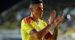 James Rodríguez recibió muchos mensajes de cariño y agradecimiento tras anunciar su retiro de la Selección Colombia. FOTO GETTY 