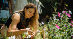 Andrea Trujillo, quién guiará el Taller creativo: FloreSer desde el dibujo. FOTO: CORTESÍA