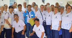 Grupo de adultos mayores del Distrito de Medellín. FOTO: Cortesía.