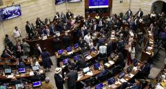 Se trata de seis iniciativas que harán trámite en el legislativo, y que serán presentadas por el Ministerio de Trabajo a tan solo 15 días de que el presidente Gustavo Petro deje su mandato. (Colprensa - Cristian Bayona).