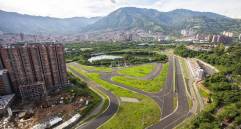 La Gobernación de Antioquia aseguró que las obras del autódromo de Bello ya concluyeron. FOTO: Esneyder Gutiérrez