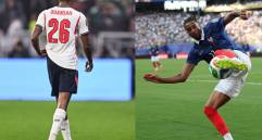 Jarell Quansah y Michael Olise recibieron una roja y una amarilla respectivamente en sus llaves de octavos de final. Foto: Xinhua
