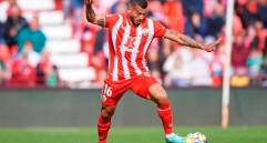 El delantero Luis Javier Suárez quien es figura con el Almeria de segunda división en España ya está en la concentración de Colombia en Barranquilla. FOTO GETTY 