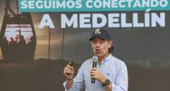 Federico Gutiérrez, alcalde de Medellín. FOTO Manuel Saldarriaga Quintero. 