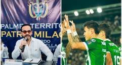 La posesión de Abelardo de la Espriella hará que el América vs. Nacional se reprograme un día después. FOTOS: X abelardodelaespriella y nacionaloficial