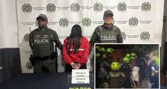 La capturada deberá responder ante la justicia por agresión a servidor público. FOTO: Cortesía Denuncias Antioquia.