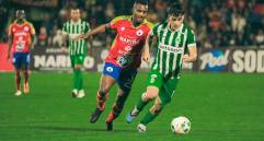 Todavía con su cara de niño, Juan Manuel refleja la intensidad con la que juega y no se esconde ante la exigencia de portar la camiseta verdolaga. FOTO ATLÉTICO NACIONAL