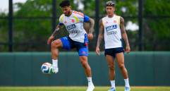 El delantero del Sporting de Lisboa, Luis Javier Suárez, estaría al lado de Luis Díaz como las alternativas ofensivas de Colombia para el duelo ante Croacia. FOTO: Cortesía FCF