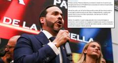 El candidato presidencial aseguró que: “la Patria está por encima de cualquier interés personal”. Foto: Colprensa/Redes Sociales. 