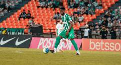 Andres Reyes durante el amistosos benéfico entre Nacional y Once Caldas. FOTO ATLÉTICO NACIONAL