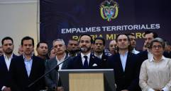 Durante el encuentro, el presidente electo aseguró que la jornada permitió revisar de manera detallada las principales necesidades de Antioquia y de sus municipios. FOTO Camilo Suárez. 
