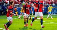 Haaland llegó a 7 goles en el Mundial. FOTO: X Selección Noruega