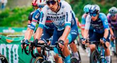 Santiago Buitrago ya goza de respeto en el pelotón mundial. Ganó fracciones en el Giro de Italia y ahora busca figurar en el Tour. FOTO GETTY