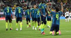 Colombia ya inicio su nuevo proceso con miras al Mundial. En su primer duelo amistoso luego de Norteamérica-2026, igualó 1-1 ante México. FOTO: GETTY