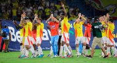 Colombia logró su clasificación en casa, en el estadio Metropolitano de Barranquilla. FOTO: Colprensa