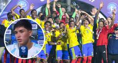 Colombia conquistó su segundo título de la historia tras golear a Argentina en la final por 4-0 y ahora lo espera el Mundial de Catar. La victoria generó todo tipo de reacciones. FOTO: Tomada de redes sociales @FCFSeleccionCol y captura de video.