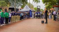 Los servidores que estarán en la zona hacen parte de varias dependencias del Distrito. FOTO: Cortesía