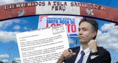 Con una votación unánime, el Congreso declaró no grato a Daniel Quintero, quien izó la bandera de Colombia en la isla Santa Rosa. Fotos: Redes sociales y Colprensa