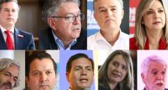 Los candidatos de la Gran Consulta por Colombia han tenido diferentes cierres de campaña en la recta final hacia las elecciones del domingo.