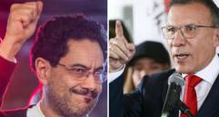 Ambos candidatos esperaban medirse en la consulta del 8 de marzo; sin embargo, tras decisión del CNE, Cepeda ya no podrá. FOTO GETTY Y COLPRENSA