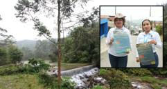 Uno de los nacimientos de agua que hay en la ciudad. Foto: Cortesía