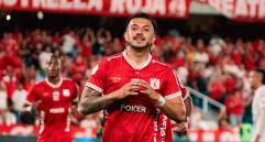 Yeison Guzmán, goleador del FPC con 8 tantos. FOTO: X AméricadeCali