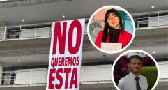 Pancartas contra la constituyente y grafitis contra algunos profesores de la Universidad son reflejo del ambiente de tensión. FOTO Redes sociales 