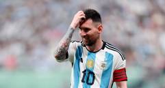 El futbolista argentino Lionel Messi, de 38 años, está cerca de jugar su última Copa del Mundo con la Selección Argentina. Foto: Getty