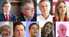 Son nueve los candidatos que conforman la Gran Consulta por Colombia. Foto: Colprensa.