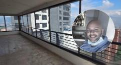 El apartamento tiene una terraza inmensa en su segundo piso desde donde se divisa buena parte de El Poblado. FOTO: CORTESÍA SAE/CARACOL