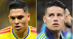 Con cotizaciones de 1.8 y 1.5 millones de euros respectivamente, Juan Fernando Quintero y James Rodríguez se han posicionado como las oportunidades a costo cero más atractivas del mercado. FOTO: Getty
