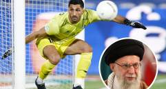 El exguardameta de la selección nacional, Mohammad Rashid Mazaheri, fue encarcelado y aislado tras criticar abiertamente al régimen. FOTO: Getty