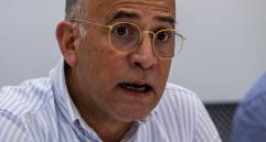 El brigadier general (r) Luis Eduardo Martínez, secretario de Seguridad de Antioquia. FOTO Julio herrera