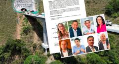 El Consejo de Estado ratificó la investidura de los congresistas demandados por haber donado a la vaca por las vías de Antioquia en 2024. Fotos: Manuel Saldarriaga, Cámara de Representantes y Consejo de Estado