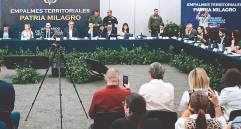 Tras la suspensión del empalme, el presidente electo De la Espriella inició los “empalmes regionales”. FOTO Cortesía