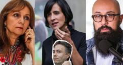 Tres caras visibles del Pacto Histórico han rechazado los acercamientos del exalcalde de Medellín a la coalición del Pacto Histórico, al parecer, por sus investigaciones por presunta corrupción. FOTOS: EL COLOMBIANO y Colprensa