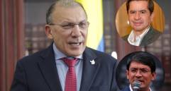 Roy Barreras. Arriba Juan Fernando Cristo, abajo Camilo Romero. FOTOS: COLPRENSA.