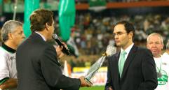 Víctor Marulanda, en su época como presidente de Atlético Nacional, en 2010. Está de regreso. FOTO JUAN ANTONIO SÁNCHEZ