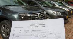 Imagen de referencia del pago del impuesto vehicular. Foto: EL COLOMBIANO